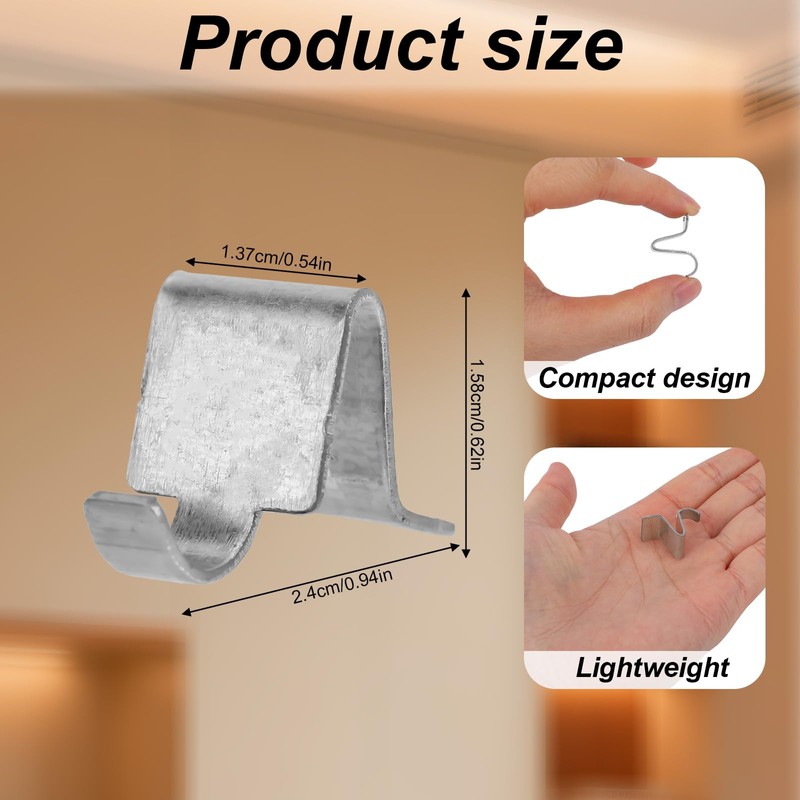 16pcs Cabinet Shelf Clips, Heavy Duty Shelving Brackets Clips Shelf