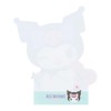 Sanrio 462161 Kuromi Character Shaped Memo, 5.0 x 4.3 x