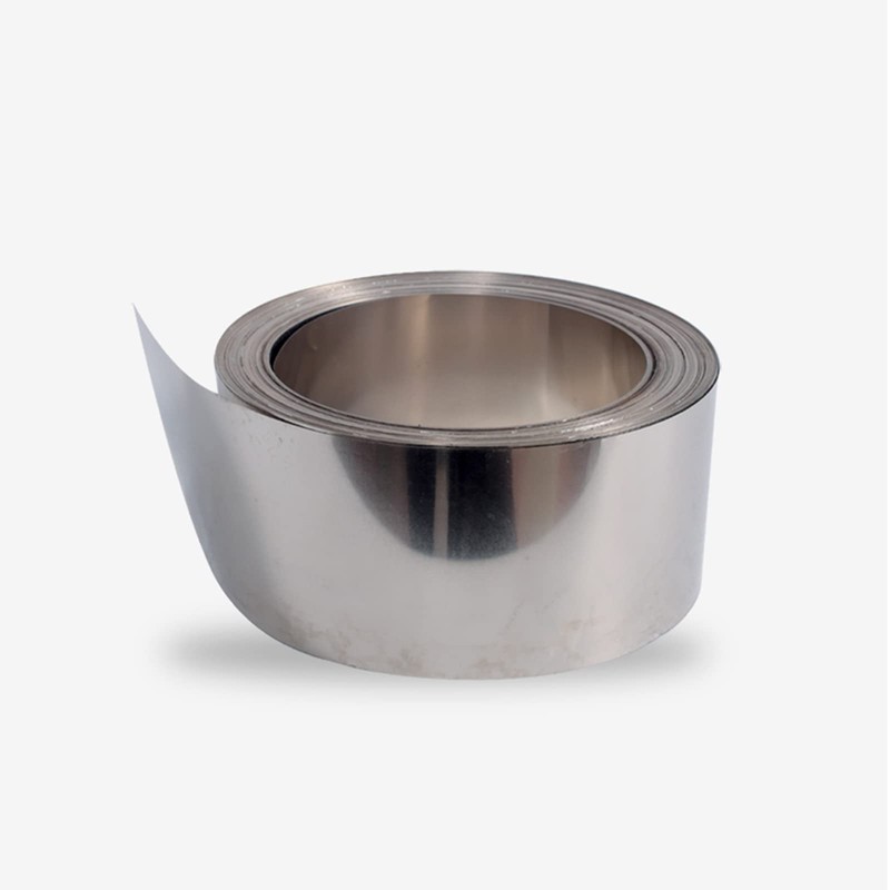 Pure Nickel Sheet Pure Nickel Strip 1000x100x0.3mm (39.37"x3.94"x0.0118") 99.6% Nickel
