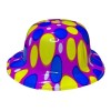 10 Sombrero Bombin Neon Plastico Fiesta Boda Evento Batuca