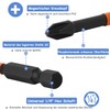 Mesee Pack of 12 1/4 Inch Magnetic Cross Head Screwdriver