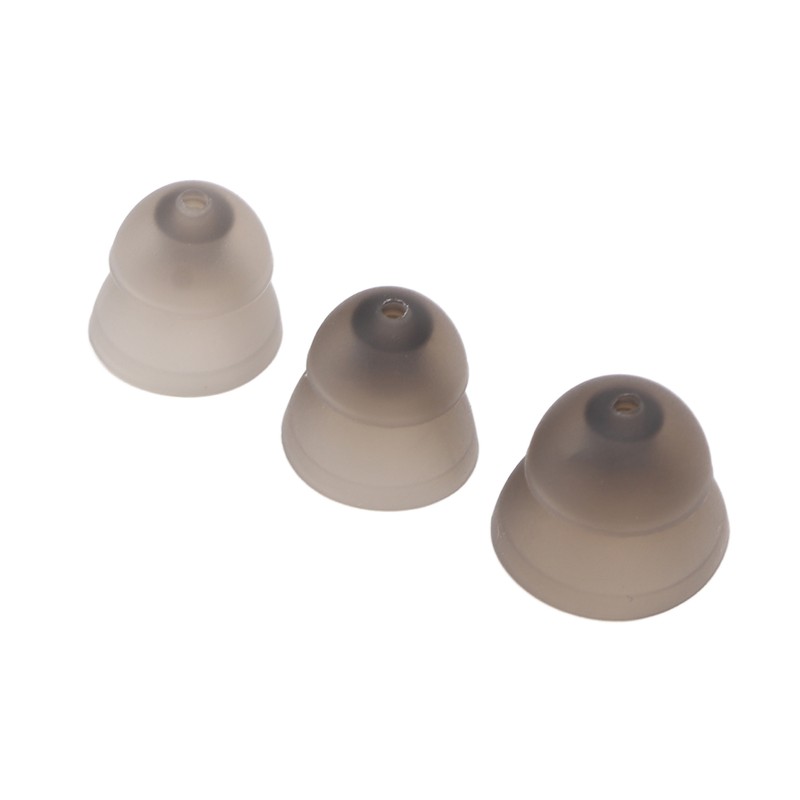 15pcs Hearing Amplifier Ear Plugs 2 Layers Silicone Soft Round