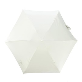 VITAFELICE ncu-30084z Women's 6 Tier Minimalist Folding Umbrella, Perfect Light Blocking, For Rain or Shine,, white (off-white)