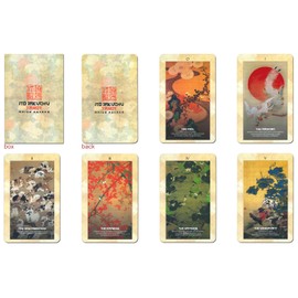 Tarot Card Divination Ito Jakuchu Tarot (Large Arcana Only, 22 Sheets), Japanese Instruction Manual Included (English Language Not Guaranteed)