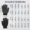 24 in 1 Magnetic Screwdriver Set, HYLEBOR Screwdriver Set with