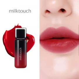 Milk Touch 밀크터치 필 오프 립 타투 블랙 03 블랙 애플 착색 메이크업 1개 Milk Touch Peel Off Lip Tattoo Black 03 Black Apple Tinted Makeup 1 Piece