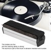 Vinyl Record Brush Aluminum Alloy Anti Static Fine Bristles Audio