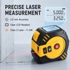 2-in-1 Laser Tape Measure for Home & Construction – 40m