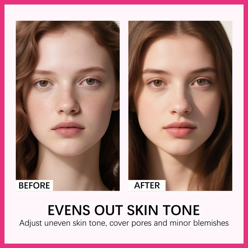 Cushion Foundation Double-layer,Peptide Bounce Balm Foundation,Age-Defying Medium coverage foundation,Hydrating Moisturizing