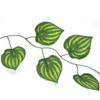Simulation Watermelon Leaf Rattan Green Leaf Plant Ceiling Decoration Vine