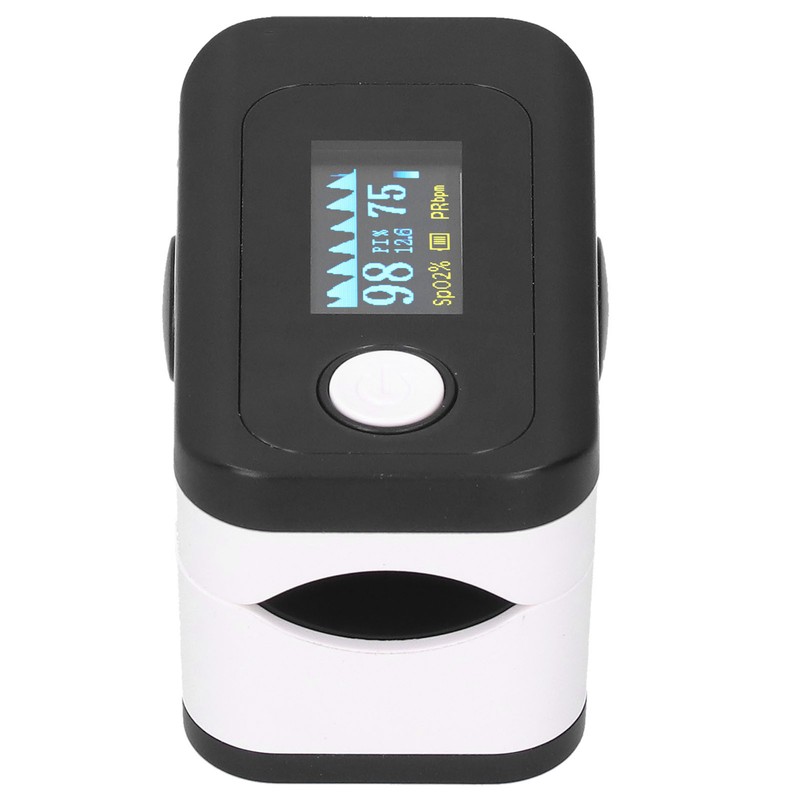 Fingertip Pulse Oximeter LED Screen Blood Oxygen Saturation Monitor with