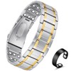 Vicmag 3X Magnetic Bracelet for Men Pure Titanium Bracelet 3500