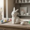 10 Kit Figuras Cerámica Conejo Y Huevos Pascua Para Pintar