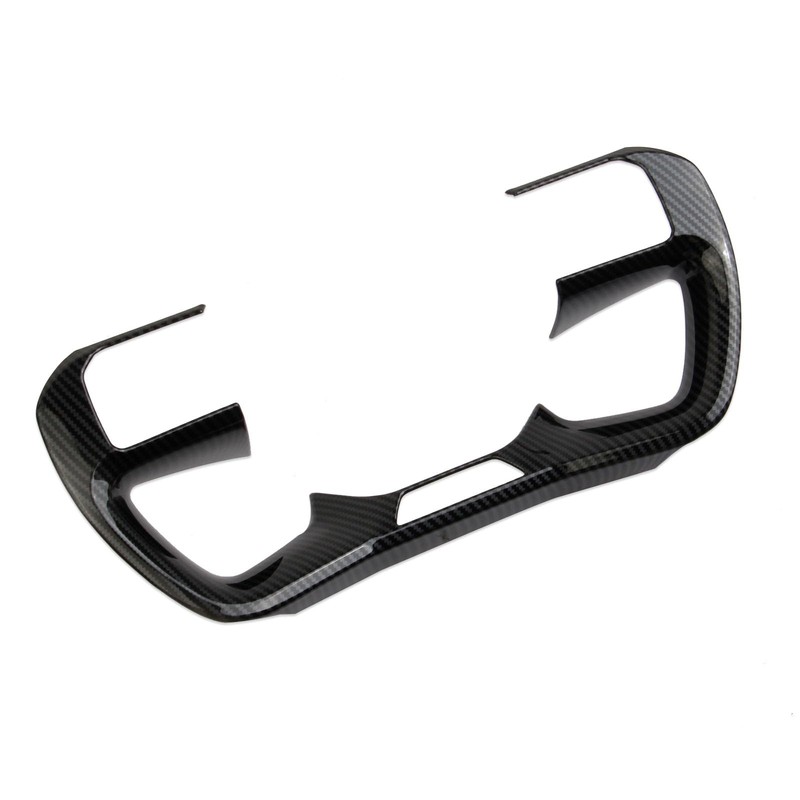 crosselec Carbon Fiber Interior Steering Wheel Trim Cover for 2024