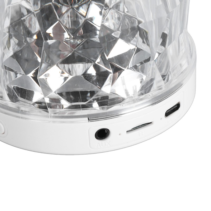 Portable Bluetooth Speaker with Touch Control Colorful Light 3D Surrounding