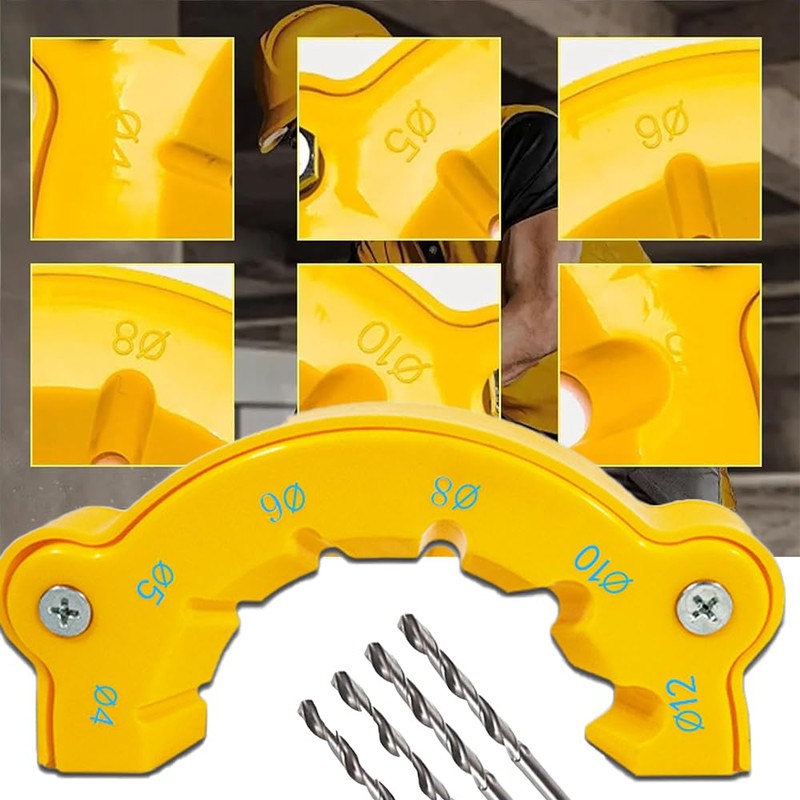 2 Pcs Precision Drill Bit Sharpening Guide Tool, Drill Bit