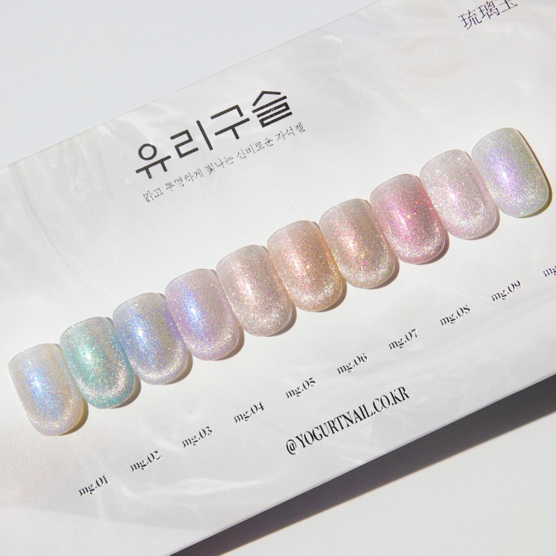 Yogurt gel glass bead powder magnetic gel single item /
