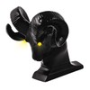 GG Grand General 48047 Matte Black Powder Coated Ram's Head