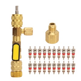 Valve Core Remover Accurate Disassembly Compact Portable Reusable AC Line Repair Tools Universal for Car