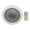 Small Ceiling Fan with Light Remote Control E27 Lamp Holder