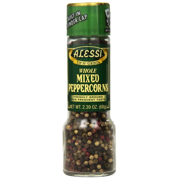 Alessi Mixed Peppercorn Grinder, 2.39-Ounce (Pack of 6)