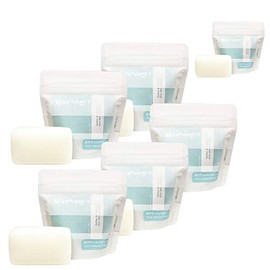 100% Soap Base "Aka-chan no Cheek" Soap White Package 5 + 1 Set
