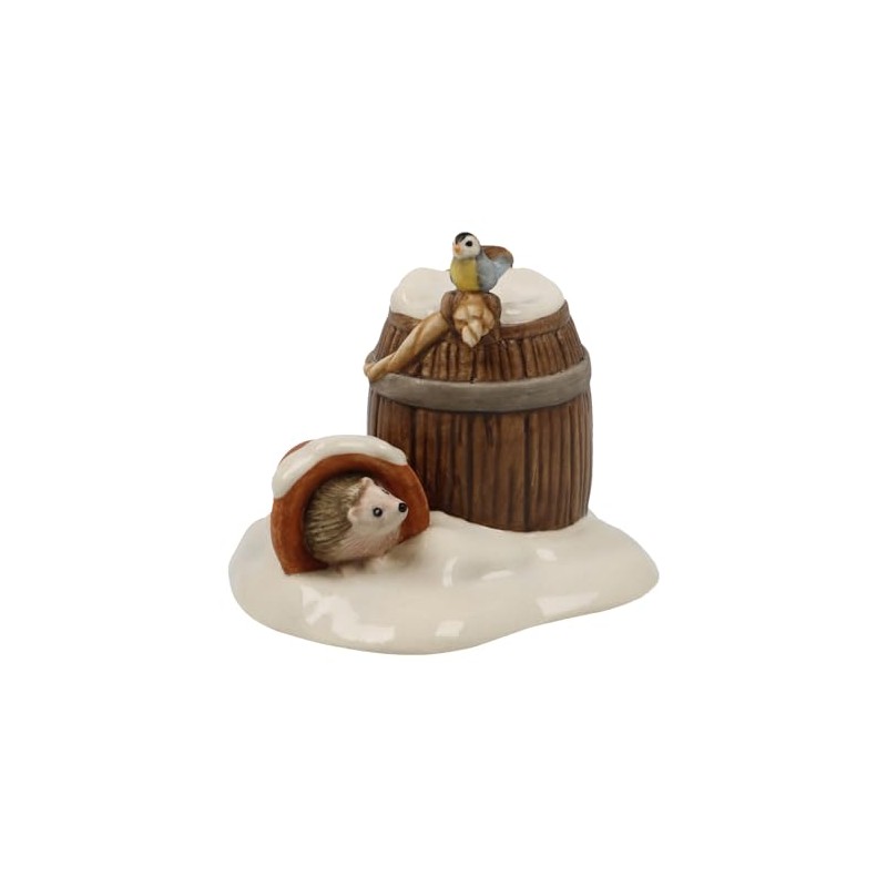 Goebel Figurine Small Hideout - Winter Forest Christmas