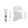 2NO 2NC Push Button Switch, JP9 Push Button Switch, AC