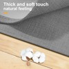 Rinpon Waterproof Wipeable Table Runner, Thick Farmhouse Table Runner, Dresser