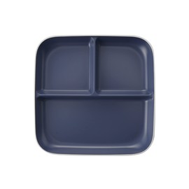 Afternoon Tea Living HJ48 Dinner Plate, Yamanaka Coated Separate Plate/Rim Range Series, Navy