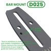 Byane 18-Inch Carbide Chainsaw Bar and Chain Combo for Stihl,