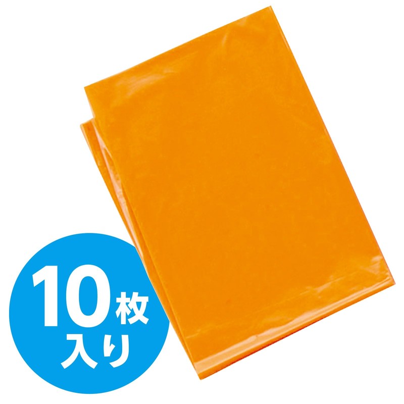 Artec Color Vinyl Bags, Set of 10, 45538, Orange
