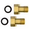 VARIOSAN Water Meter Fitting 12616, 3/4 Inch Female x 1/2