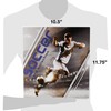 UniKeep Soccer Themed Trading Card Case With 10 Pages. Additional