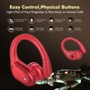 HAOYUYAN Wireless Earbuds, 80-Hour Playtime Bluetooth 5.3 Sport Headphones, IPX7