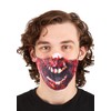 Adult Zombie Sublimated Face Mask Standard