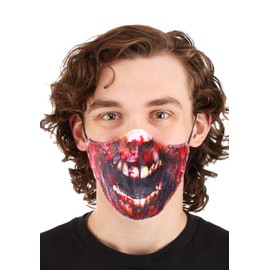 Adult Zombie Sublimated Face Mask Standard