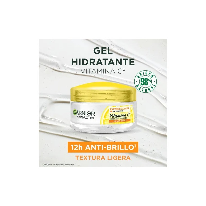 Garnier Skin Active Express Aclara Gel Vitamina Ilumina