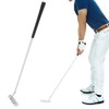 3‑Section Foldable Golf Putter Club Portable Aluminium Alloy Handed Putter