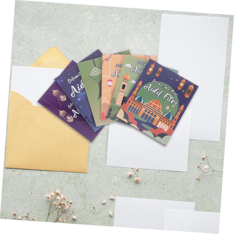 Operitacx Eid-geldumschläge 6 Pakete Mit Bargeldumschlägen Aus Papier Mit Islamischem