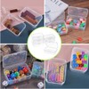 12 Pack Clear PP Organizer Storage Containers,Rectangular Mini Clear Storage