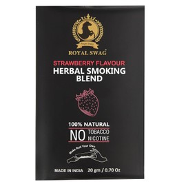 ROYAL SWAG ROYAL SWAG Ayurvedic & Herbal - 100% Tobacco Free & 100% Nicotine Free Organic Mixture Blend 20 Gram (0.7 oz)