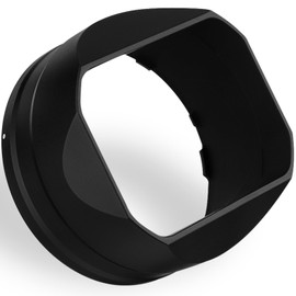 Haoge Square Metal Lens Hood for RICOH GRIII GR3 HDF Camera Accessories LH-HGR3