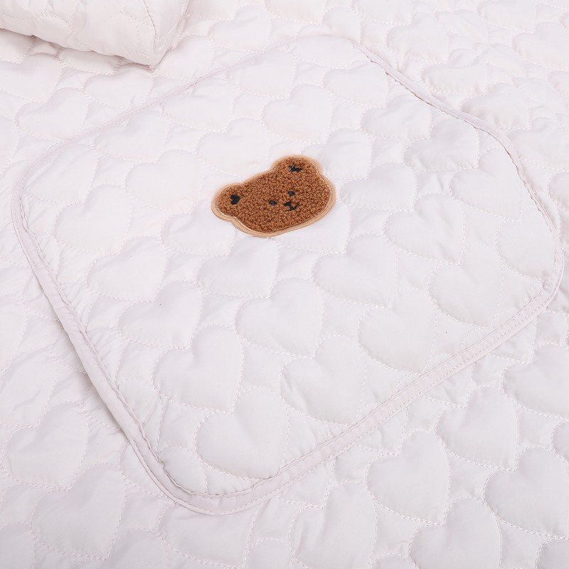 Hooded Toddler Blanket Keep Warm Wind Proof Thickened Cotton Flannel