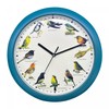 Herzberg, HG03718-BLU, Bird Singing Blue, Singing Clock, Soothing Melodies, Diverse