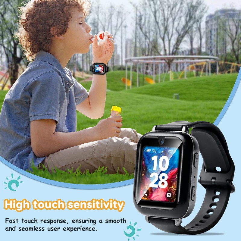 ottpluscase for Bark Watch Screen Protector, [3 Pack] Tempered Glass