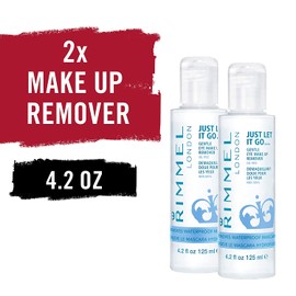 Rimmel Just Let It Go Eye Make Up Remover, 2 Count
