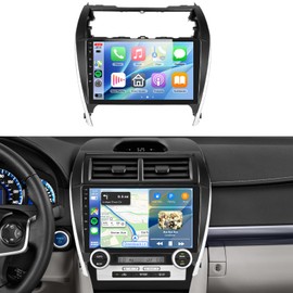 for Toyota Camry 2012-2014 Car Stereo with Snapdragon 8 Core Processor 4GB+64GB Android 13 Radio 10.1 Inch 1280 * 720 IPS Touchscreen Carplay/Android Auto GPS WiFi FM/RDS SWC Camera