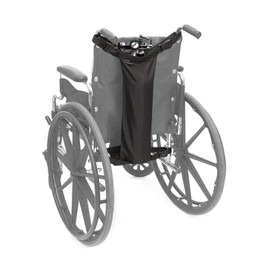 DAHE Oxygen Cylinder Bag for Wheelchairs Single Tank and Personal Items Carrier