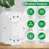 Wengart Household AC Contactor WCT-63, 2NO AC24V 63A, Precise Control,